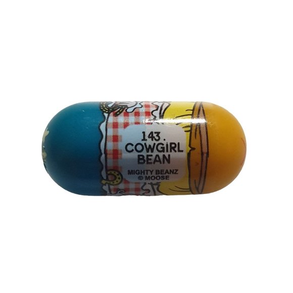 Mighty Beanz 143 Cowgirl Bean 2002 Series 3 Moose Entertainment - Picture 2 of 4